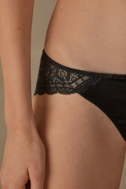 Silk And Lace Briefs 11 Silk And Lace Briefs -intimissimi shop SID92B019 DT1W