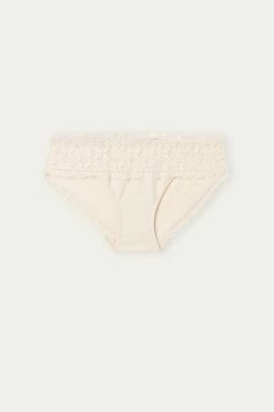 High-Rise Briefs In Lace And Cotton 14 High-Rise Briefs In Lace And Cotton -intimissimi shop SID96A2280 F