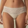 High-Rise Briefs In Lace And Cotton -intimissimi shop SID96A2280 FI