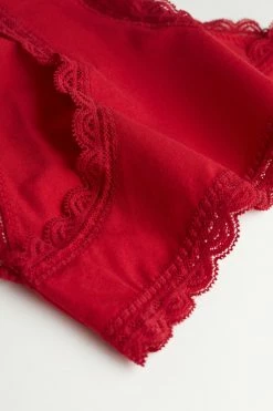 Cotton And Lace Briefs 15 Cotton And Lace Briefs -intimissimi shop SID96C1473 D1