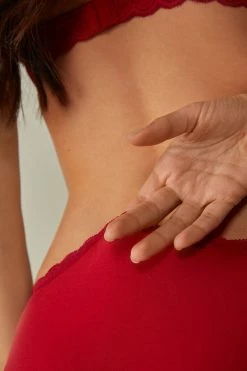 Cotton And Lace Briefs 12 Cotton And Lace Briefs -intimissimi shop SID96C1473 DT2W