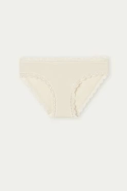 Cotton And Lace Briefs 13 Cotton And Lace Briefs -intimissimi shop SID96C2280 F