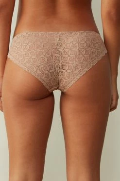 Low-Rise Lace Briefs 13 Low-Rise Lace Briefs -intimissimi shop SID96P044 BI