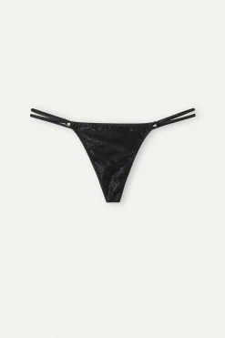 Cool Minimal Thong With Side Straps 14 Cool Minimal Thong With Side Straps -intimissimi shop SPD2486019 F