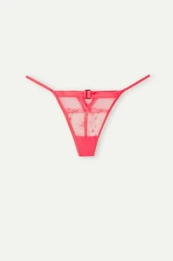 Pure Joy Thong With Side Straps 12 Pure Joy Thong With Side Straps -intimissimi shop SPD2490209J F