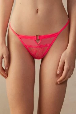 Pure Joy Thong With Side Straps