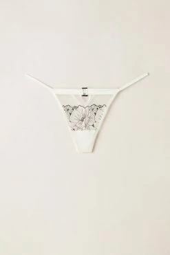 Pure Joy Thong With Side Straps -intimissimi shop SPD24904718 F