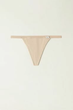Cotton Thong With Side Straps 12 Cotton Thong With Side Straps -intimissimi shop SPD65F044 F