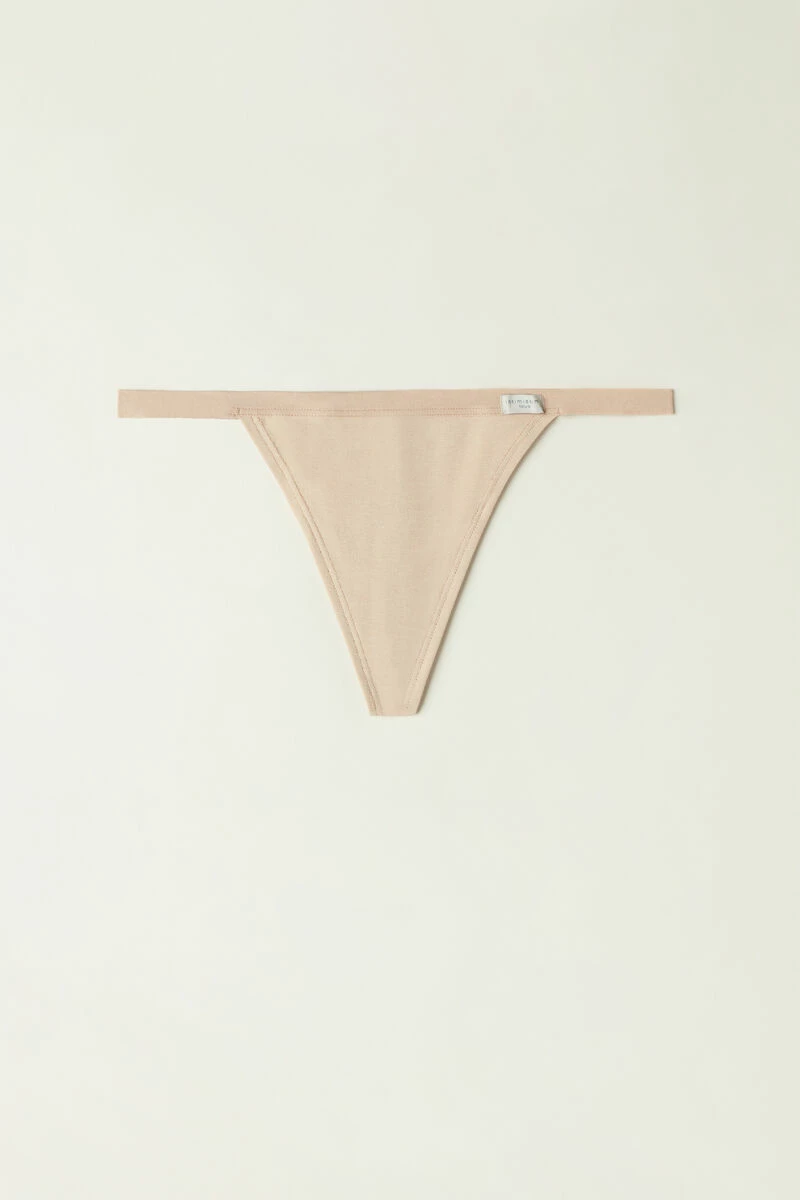 Cotton Thong With Side Straps 7 Cotton Thong With Side Straps - Image 5