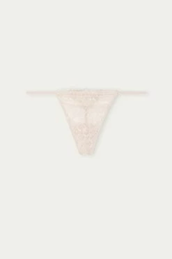 Lace Thong With Side Straps 14 Lace Thong With Side Straps -intimissimi shop SPD96F2280 F