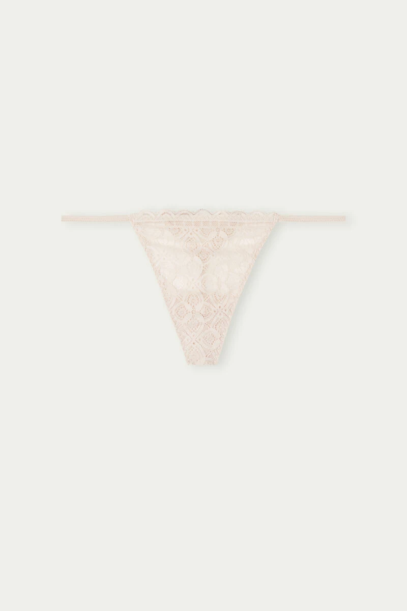 Lace Thong With Side Straps 8 Lace Thong With Side Straps - Image 6